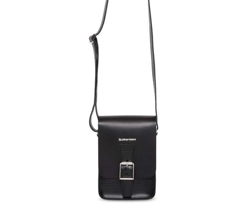 Dr Martens Box Crossbody Black Kiev Black Smooth