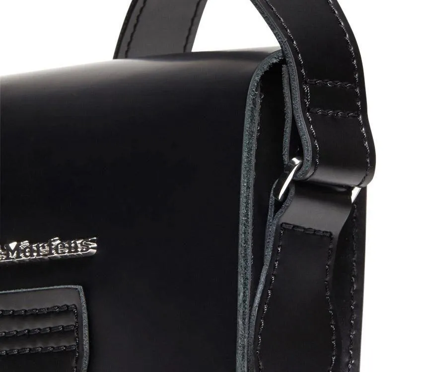 Dr Martens Box Crossbody Black Kiev Black Smooth