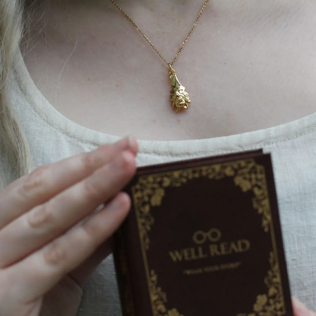 Dracula Bookish Pendant Necklace