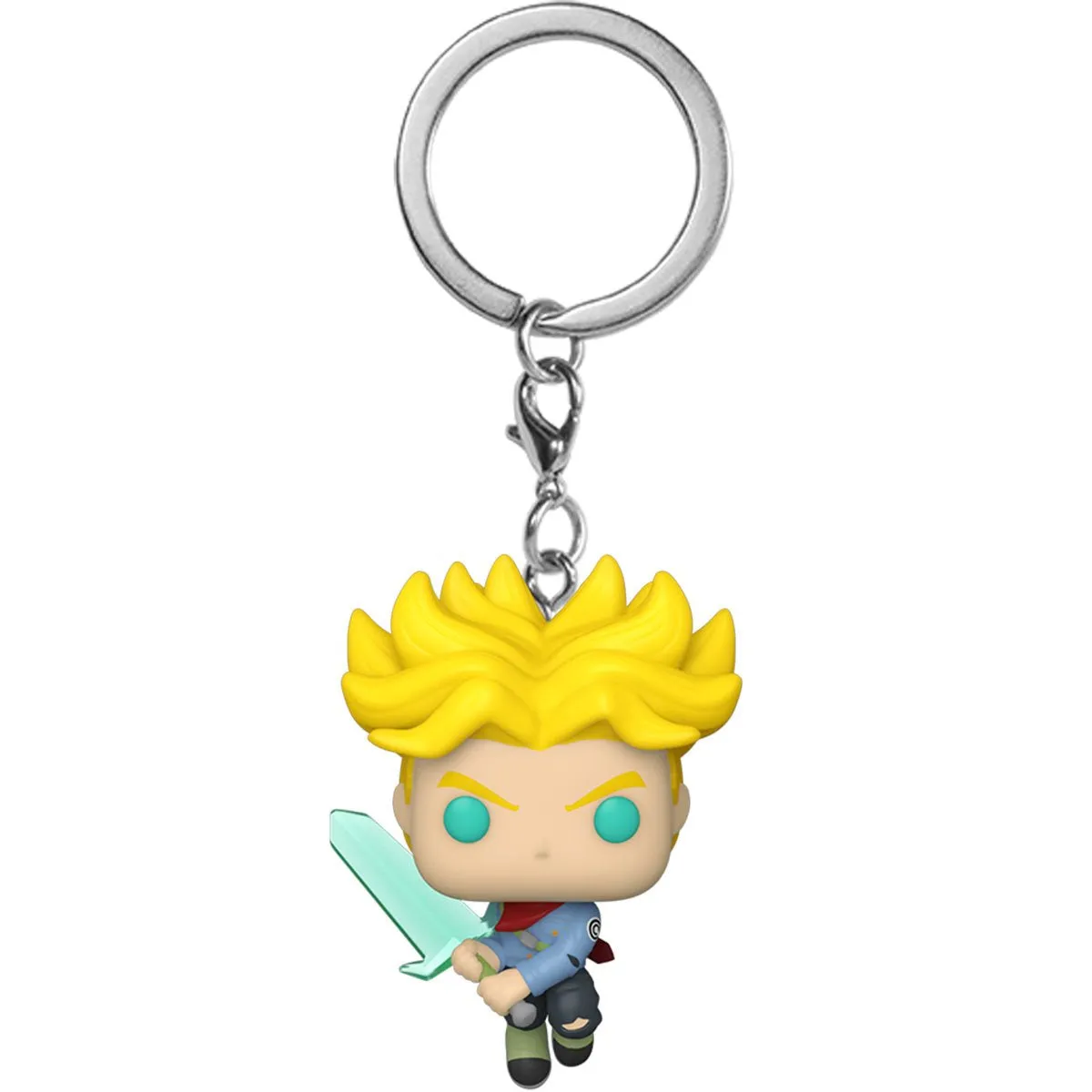 Dragon Ball Super Super Saiyan Trunks with Spirit Sword Funko Pocket Pop! Key Chain