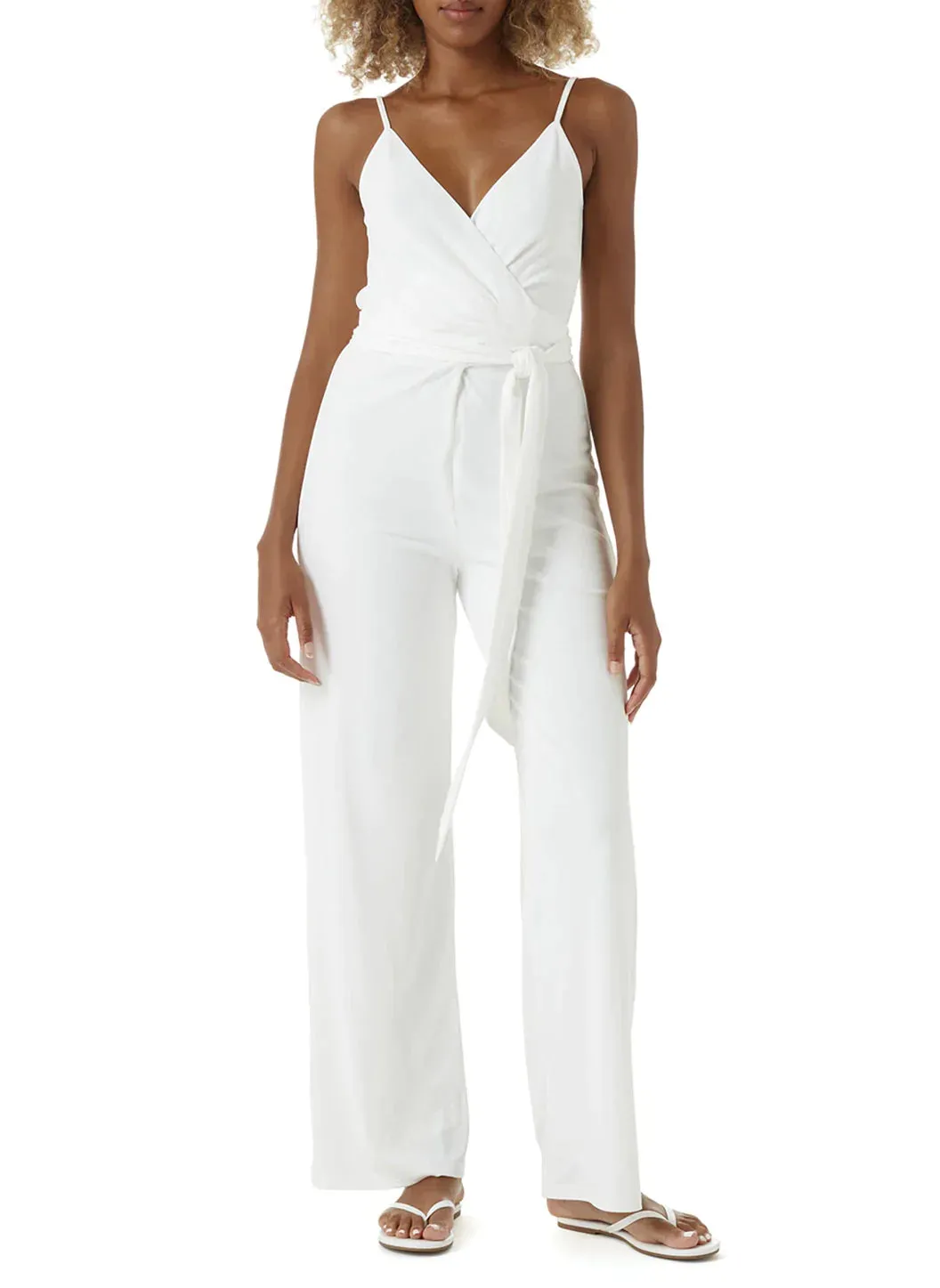 Dru White Jumpsuit