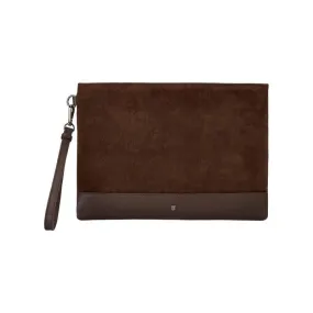 Dubarry Millymount Suede Ladies Clutch Bag - Cigar