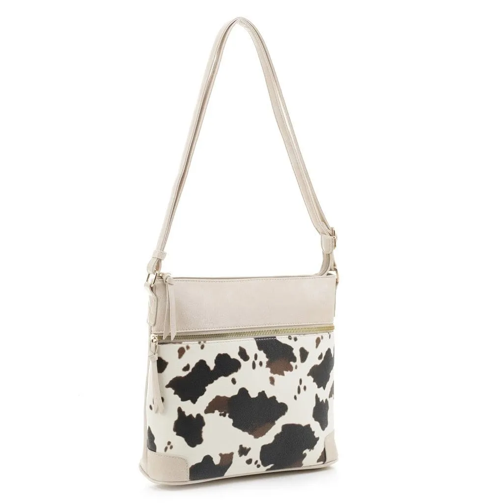 EJ91479C Cow Crossbody