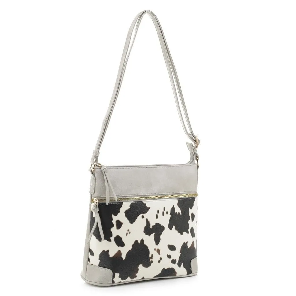 EJ91479C Cow Crossbody