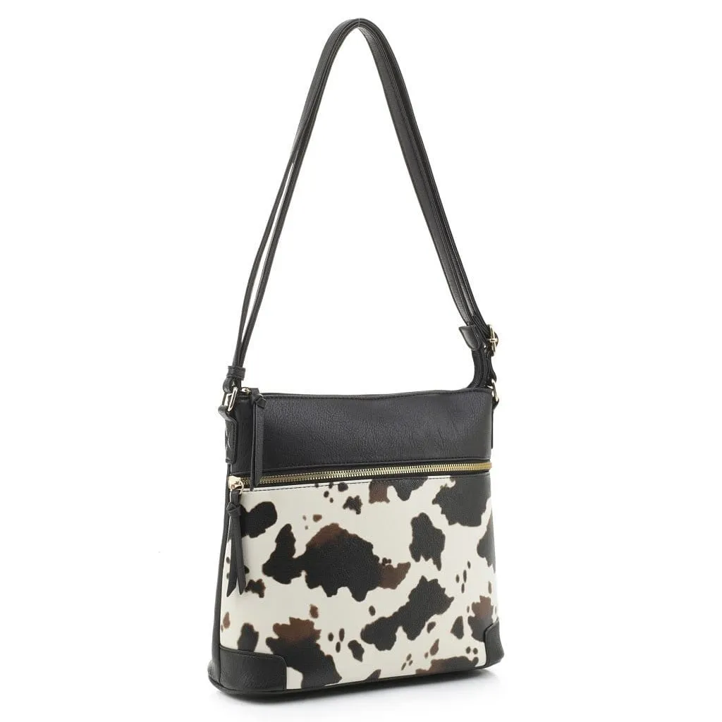 EJ91479C Cow Crossbody