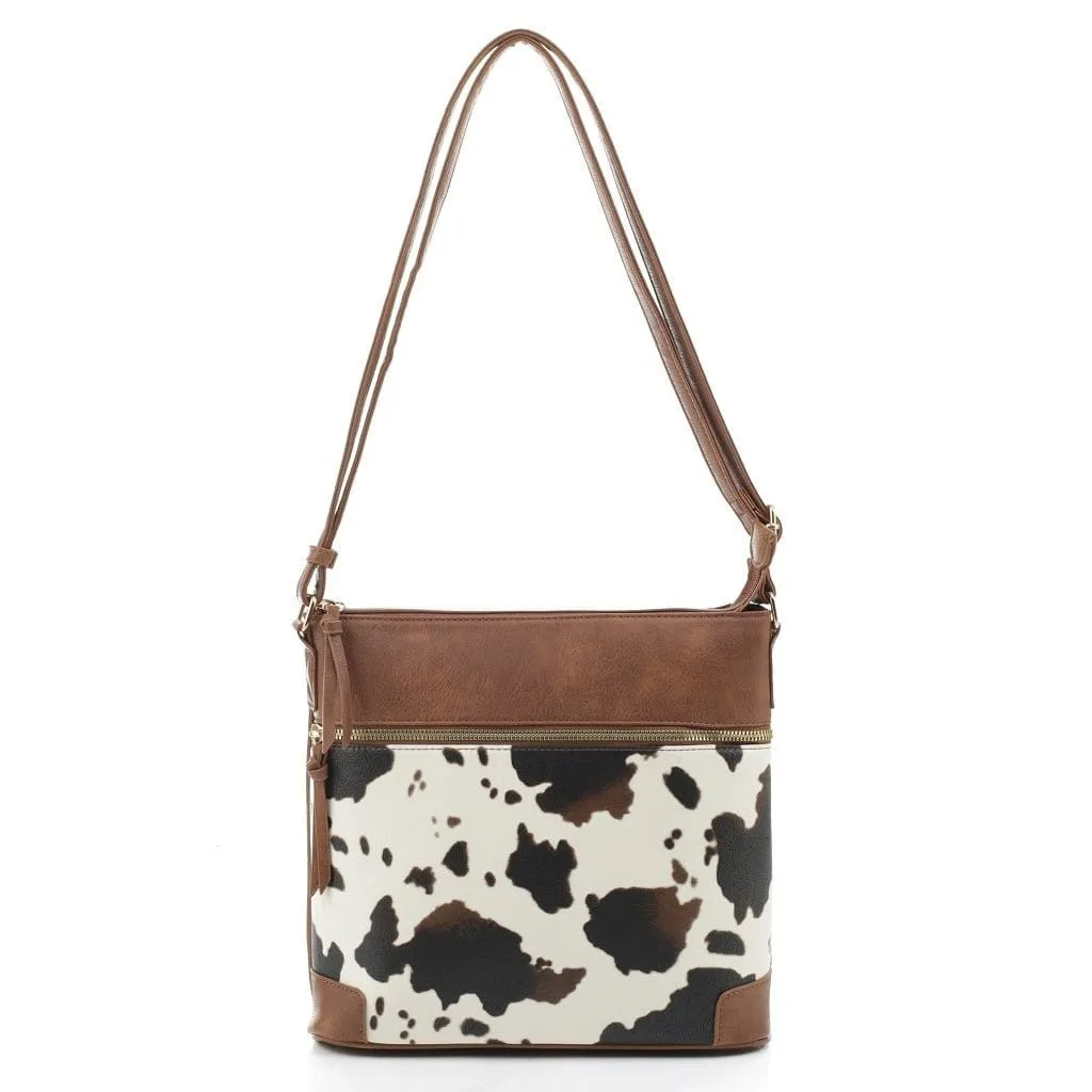 EJ91479C Cow Crossbody