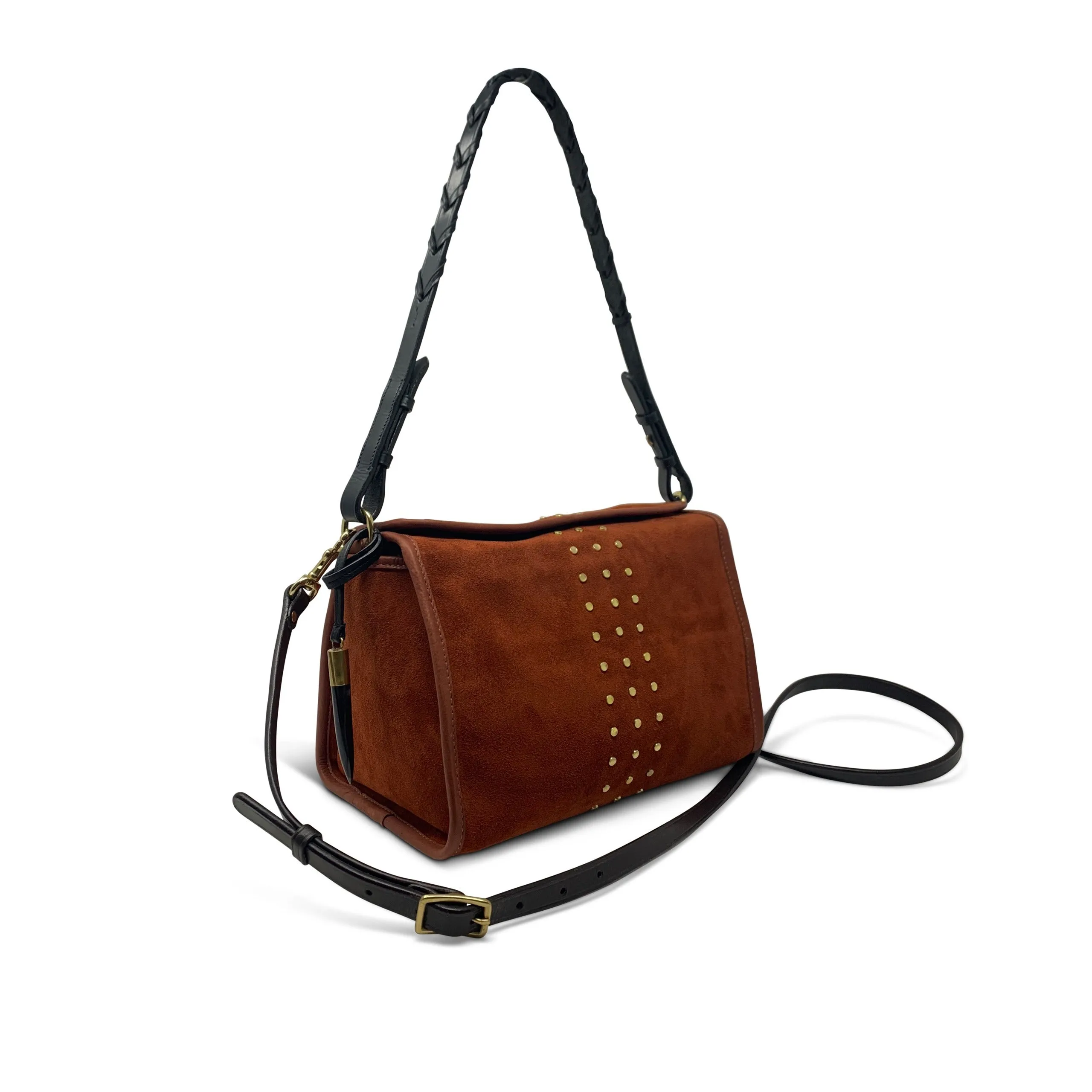 Ella Bag (small) - Rust Stud