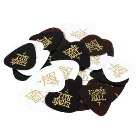 Ernie Ball Thin Assorted Cellulose Picks, Bag Of 144