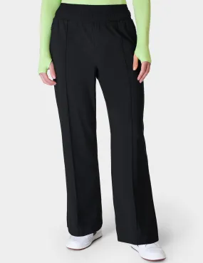 Explorer Wide Leg Track Trousers - Black