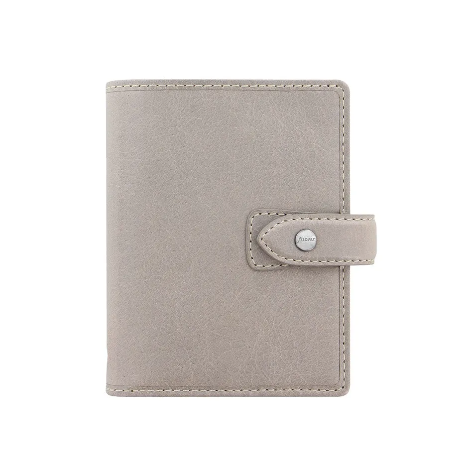 Filofax Malden Pocket Organiser Stone