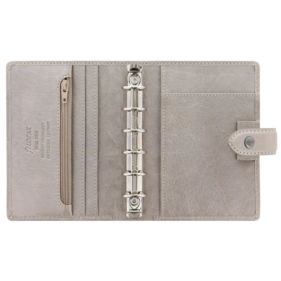 Filofax Malden Pocket Organiser Stone