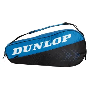 FX Club 3 Racquet Tennis Bag Black and Blue