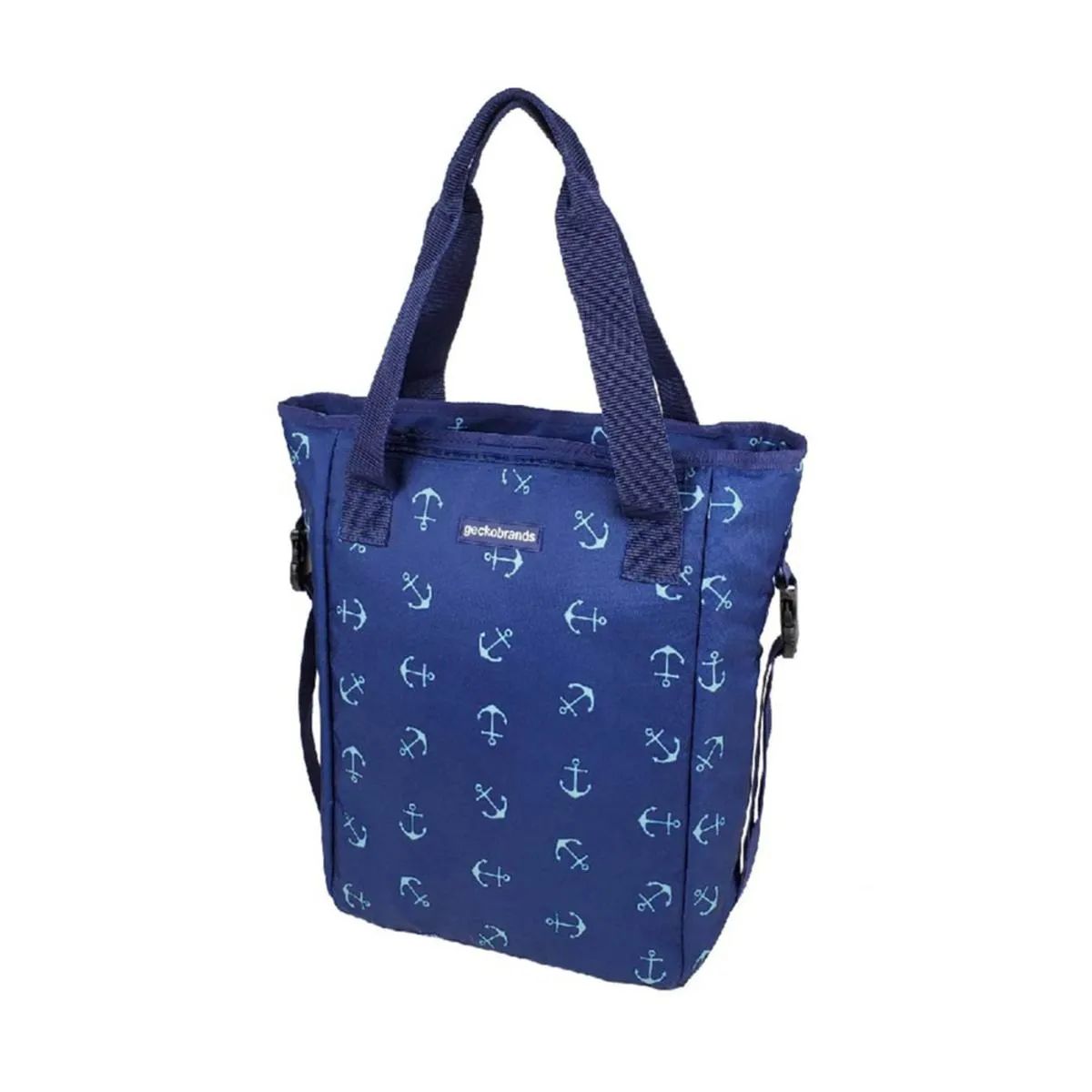 Geckobrands Convertible Tote & Backpack - Anchors