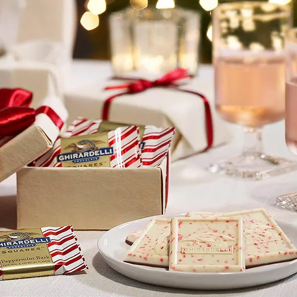 Ghirardelli Holiday Peppermint Squares Bag