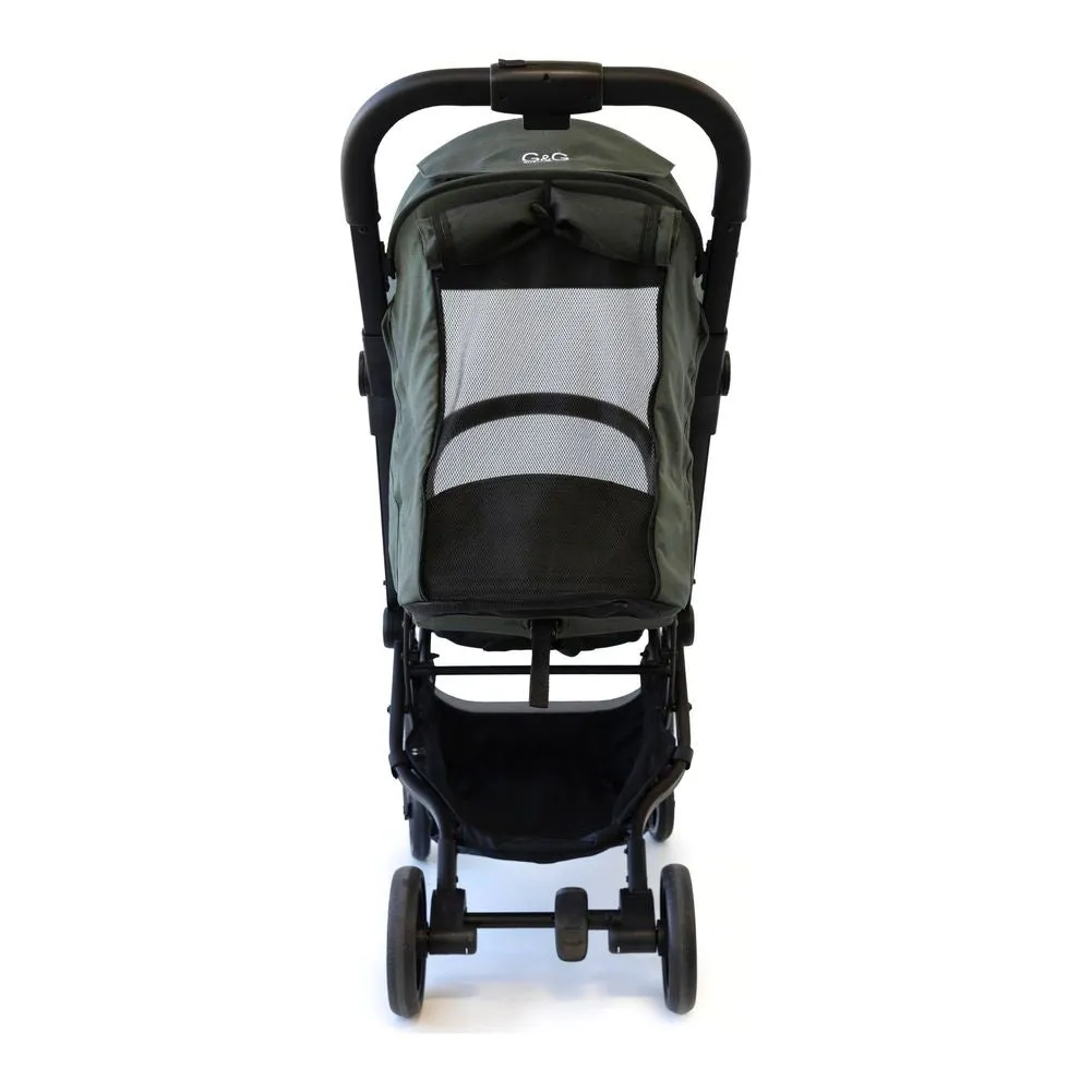 Guzzie   Guss Oxygen V2 Compact Stroller - Tropical Green