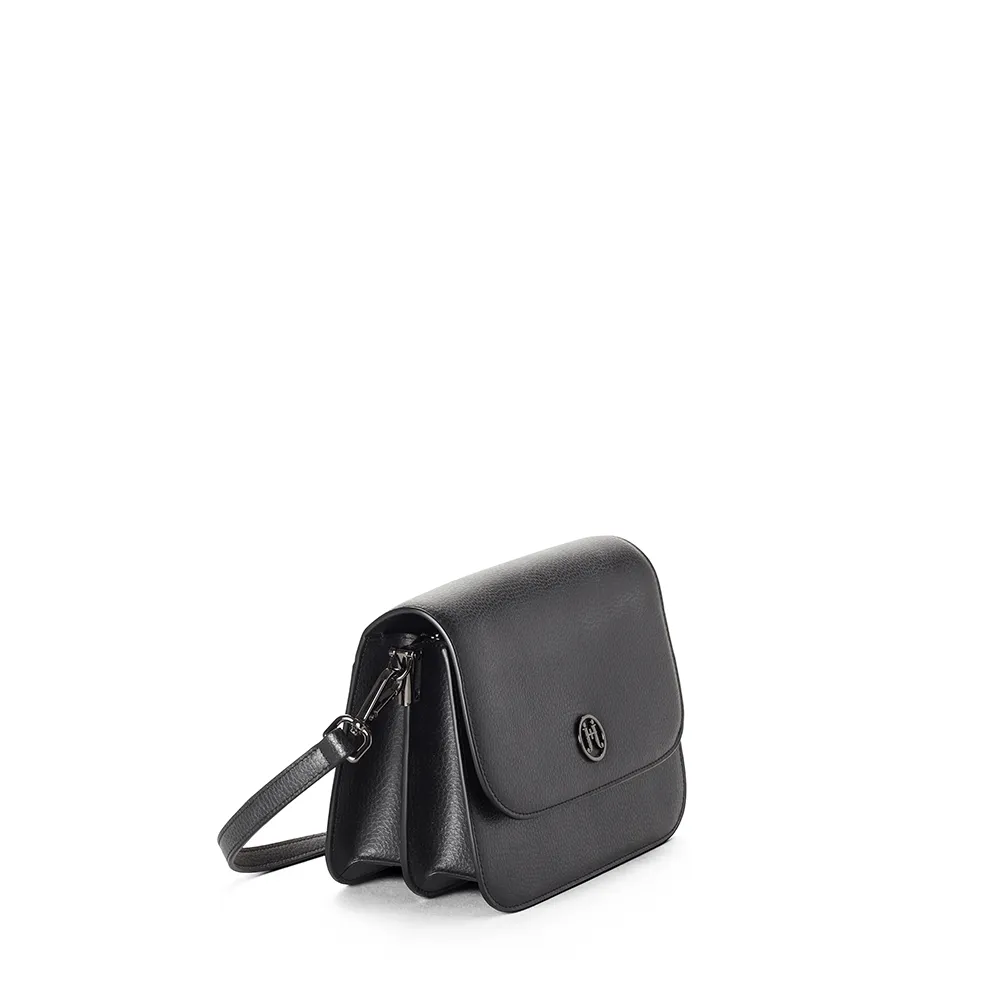 Harmony MIRUM® Vegan Leather Crossbody | Black