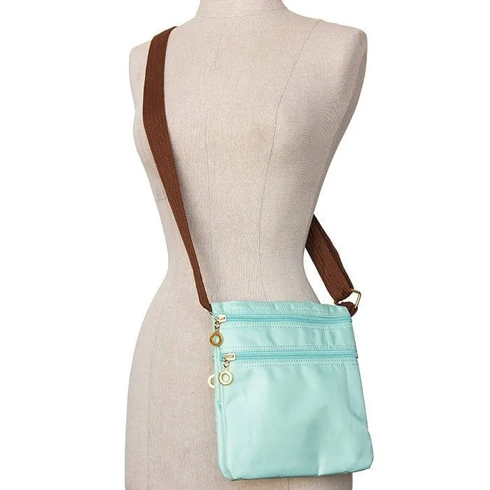 HD1851 Monogrammable Nylon Fabric Crossbody Bag