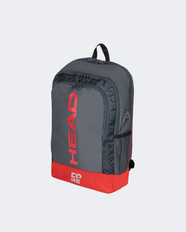 Head Core Backpack NG Tennis Bag Anthracite/Red 283421