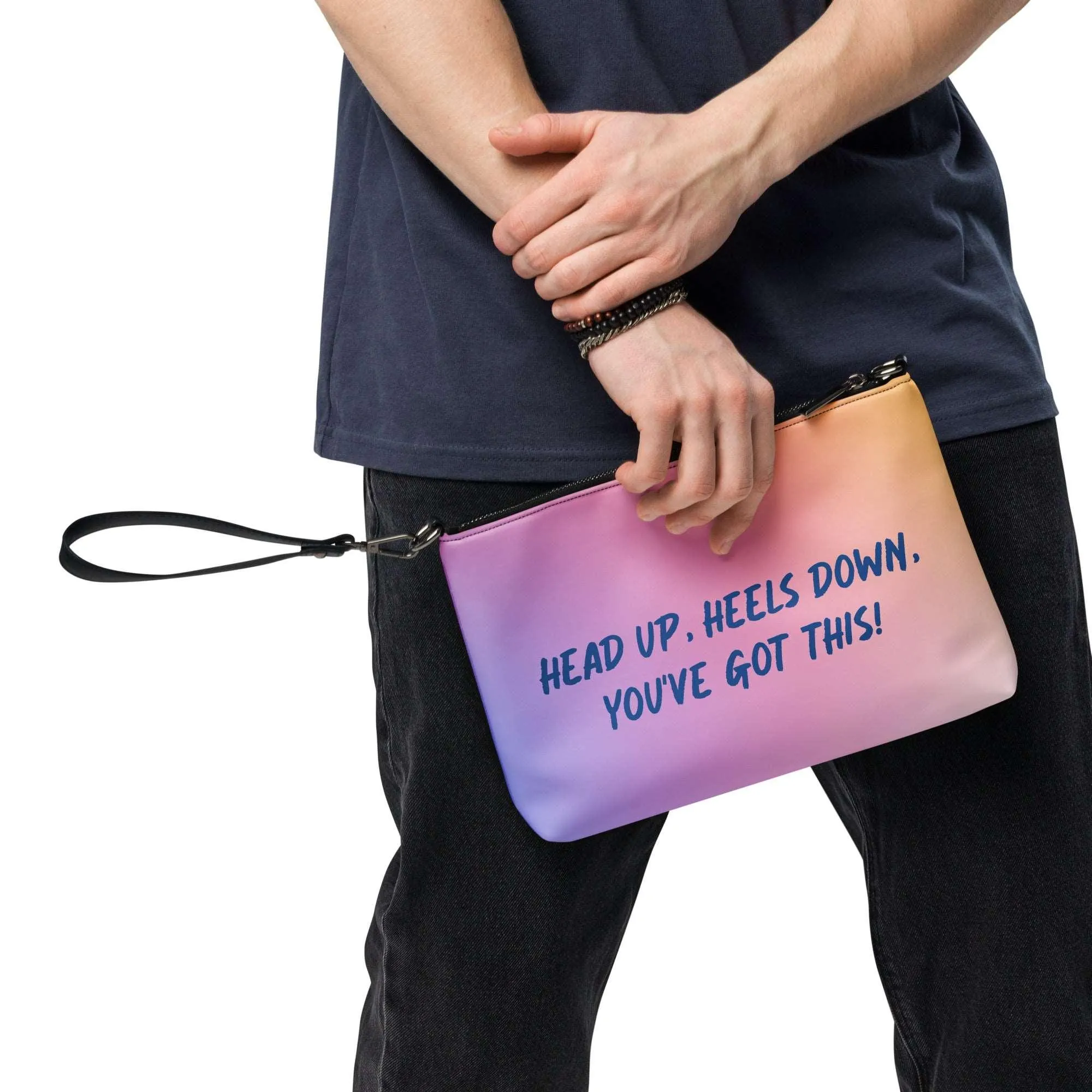 Head's Up Heels Down Crossbody Bag