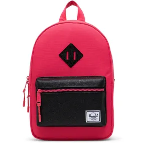 Herschel Heritage Toddler Backpack - Rouge Red (Pink) / Black Sparkle