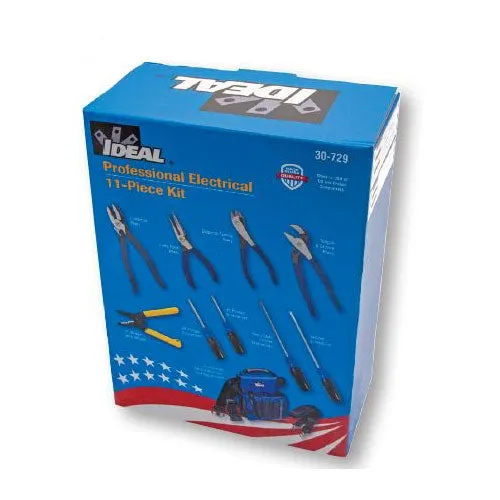 IDEAL Industries 30-729 11-Piece Professional Electrical Tool Kit