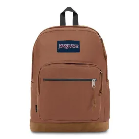 JANSPORT UNISEX BROWN PLAIN BACKPACK