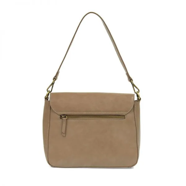 Joy Susan Lexi Convertible Shoulder Bag with Faux Suede Trim