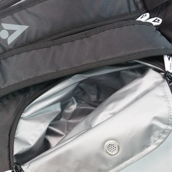 Karakal Pro Tour 2.1 Comp 9 Racket Bag Wet & Dry Compartment Side Pockets