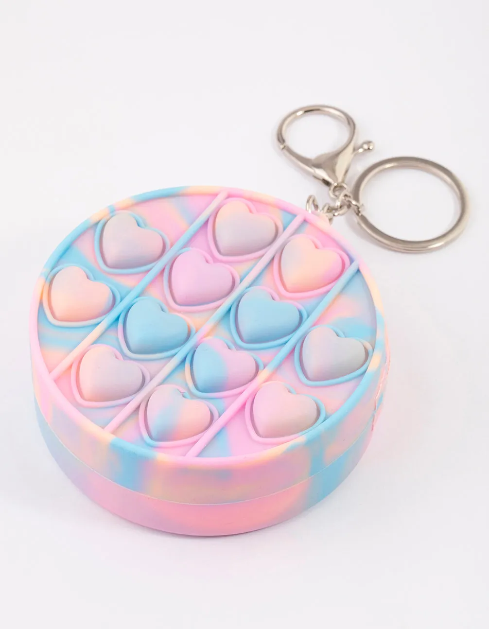 Kids Silicone Pop Key Ring