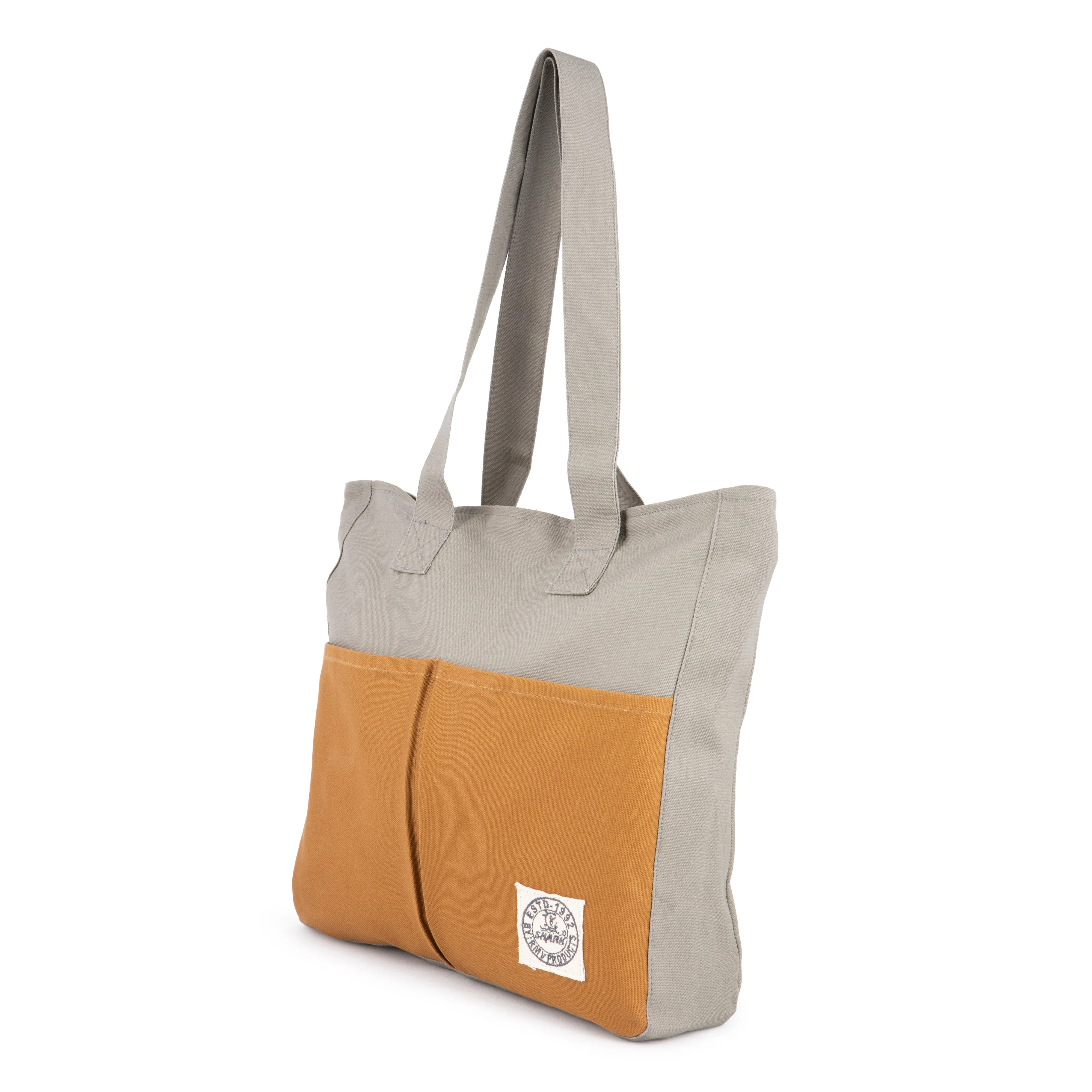 LAIR Tote bag (Charcoal and Tan)