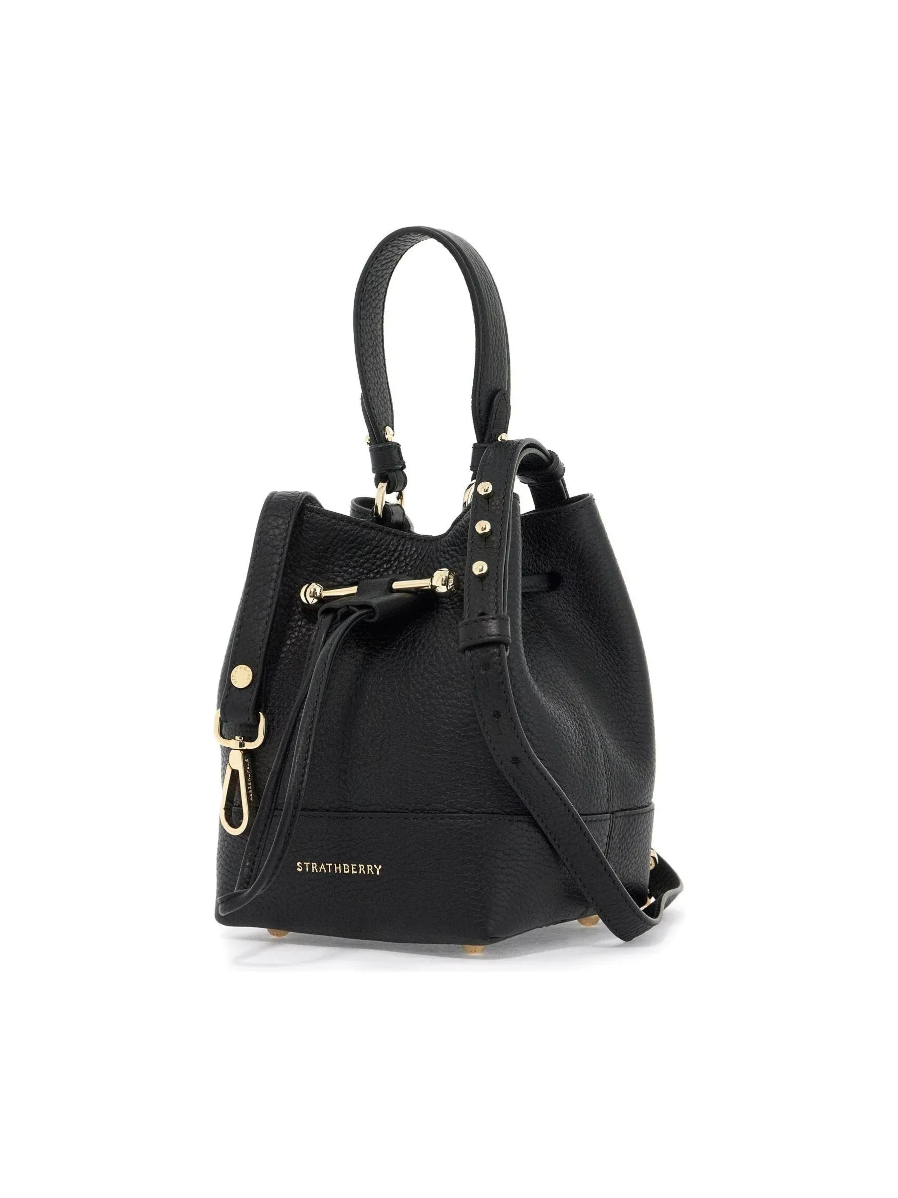 Lana Osette Leather Bucket Bag