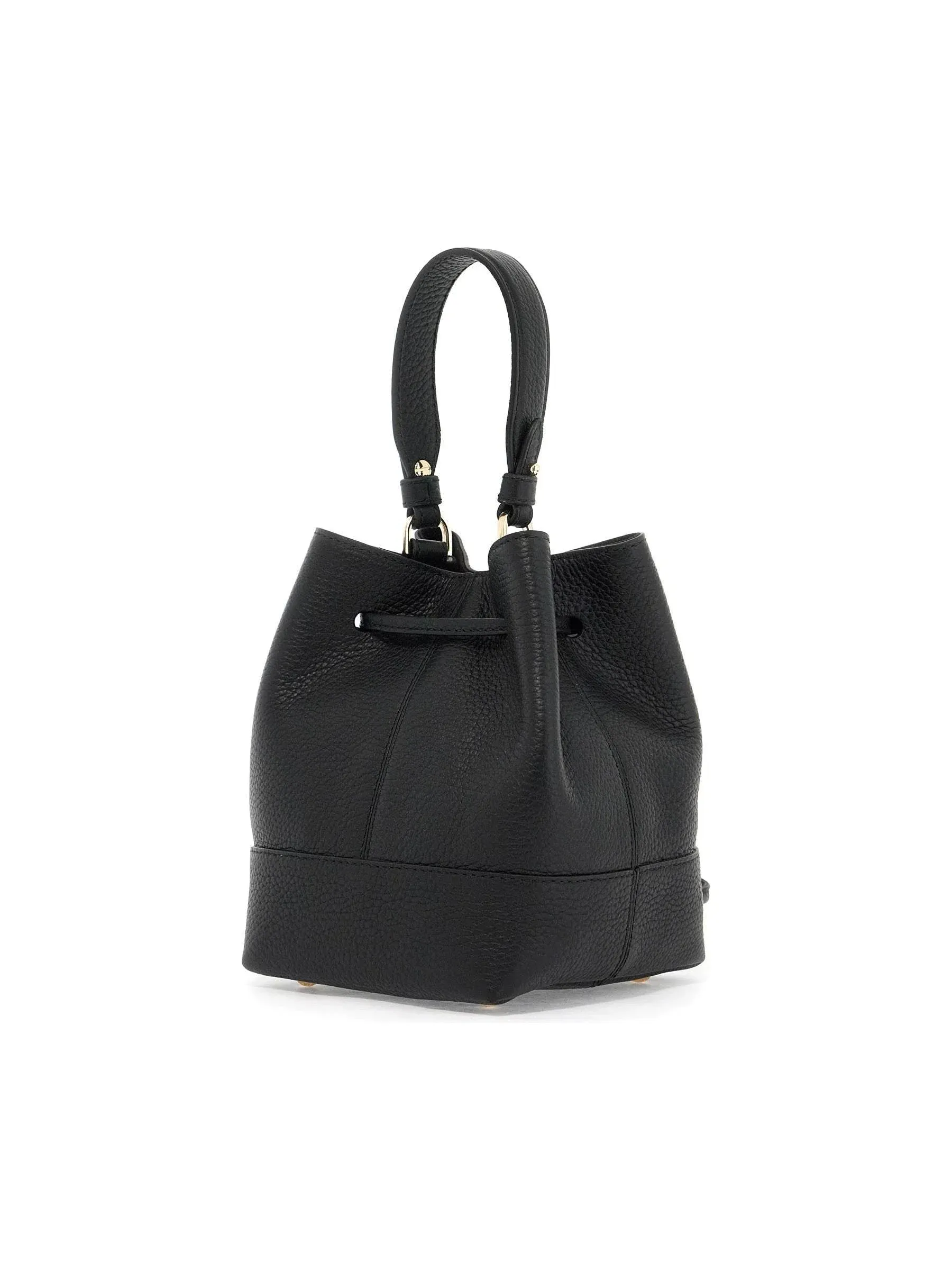 Lana Osette Leather Bucket Bag