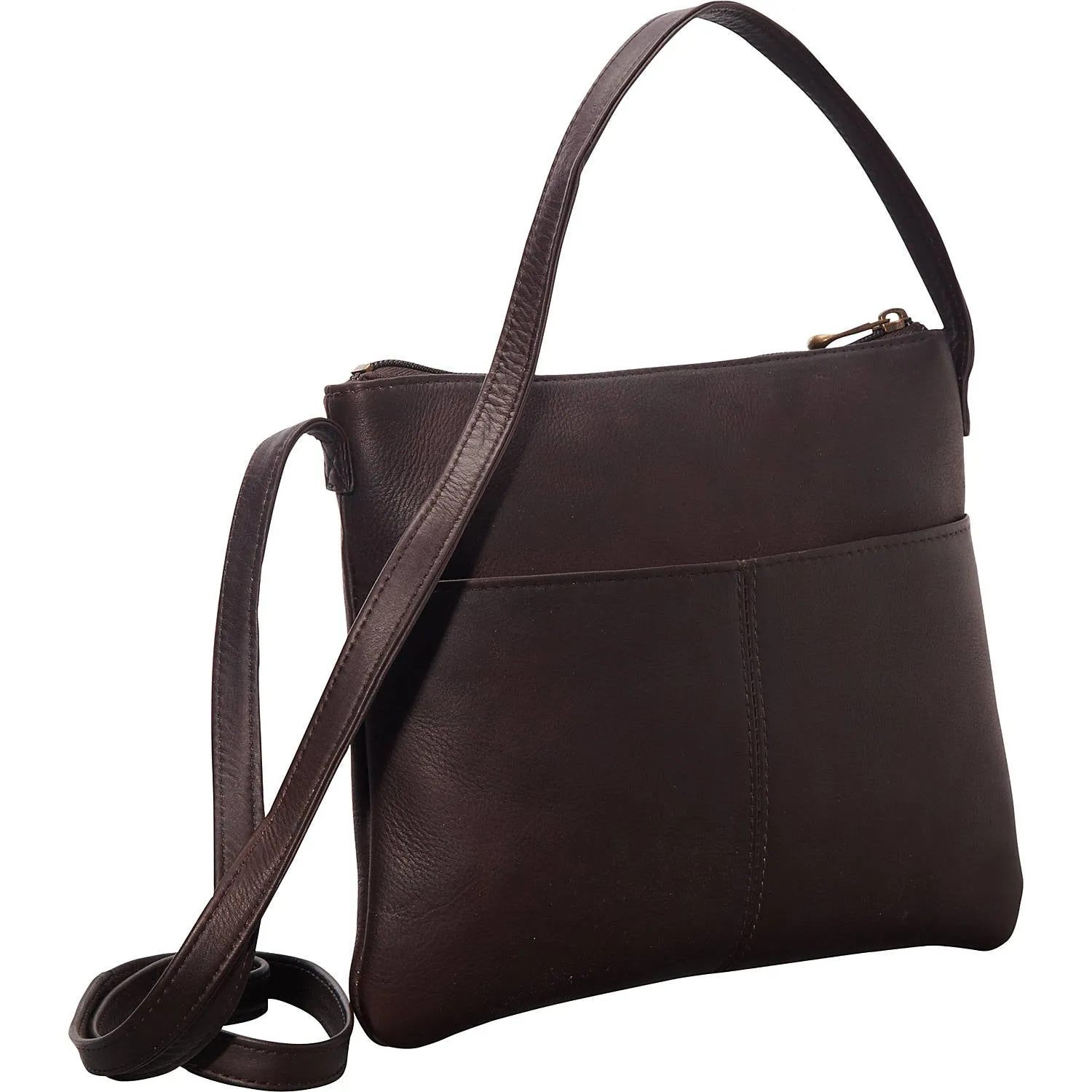 Le Donne Leather Three Slip Crossbody Shoulder Bag