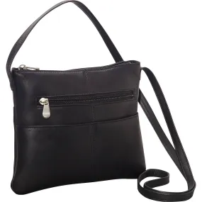 Le Donne Leather Three Slip Crossbody Shoulder Bag