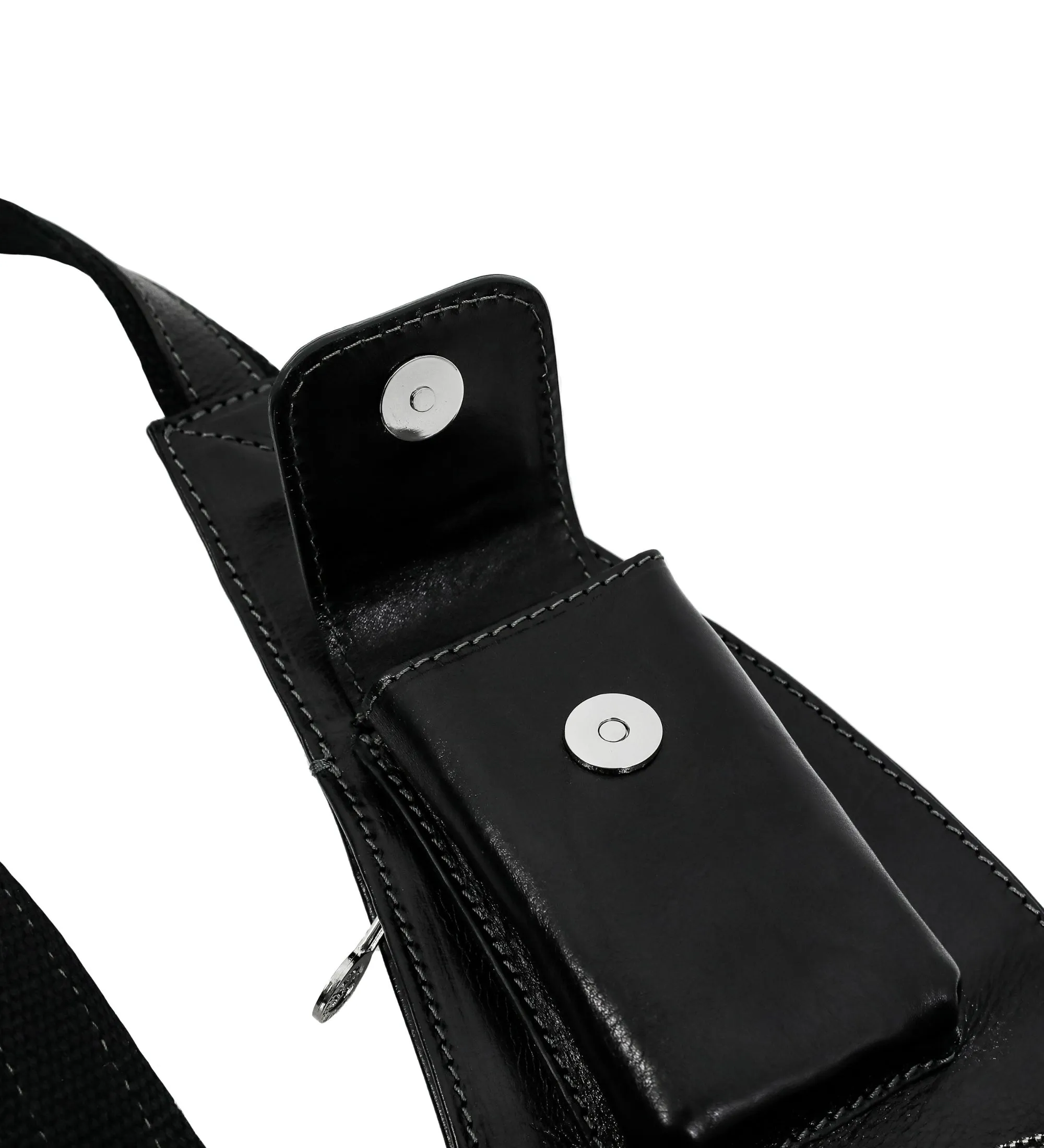 Leather Sling Bag Crossbody Bag - The Monk