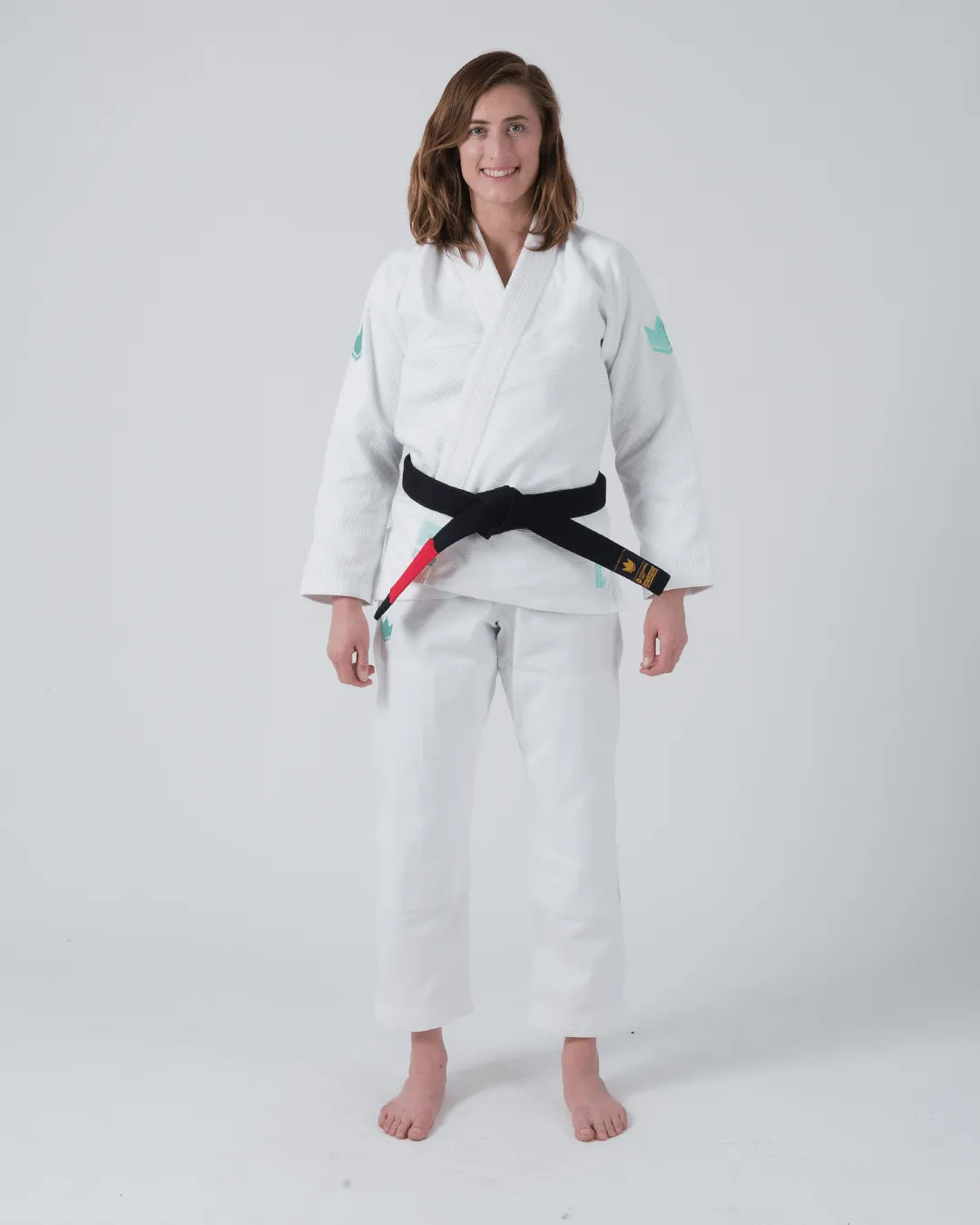 Limited Edition - The ONE Women's Jiu Jitsu Gi - Sage Mint - White