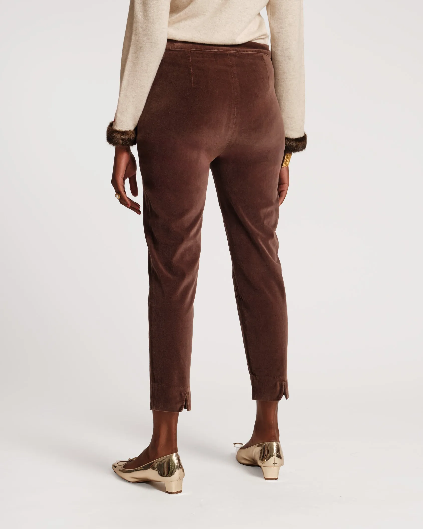 Lucy Velvet Cigarette Pant