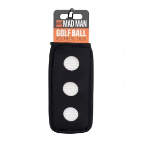 Mad Man Golf Ball Sock Carry Bag