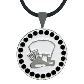 Madhatter Golf Ball Marker Necklace