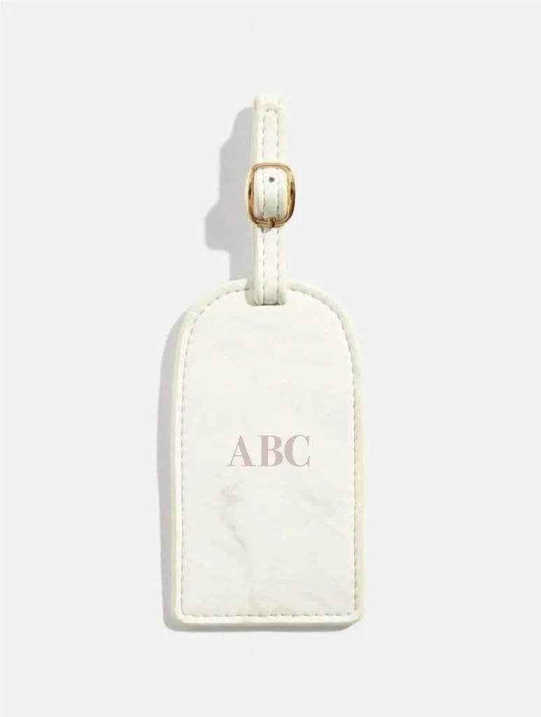 Marble Luggage Tag