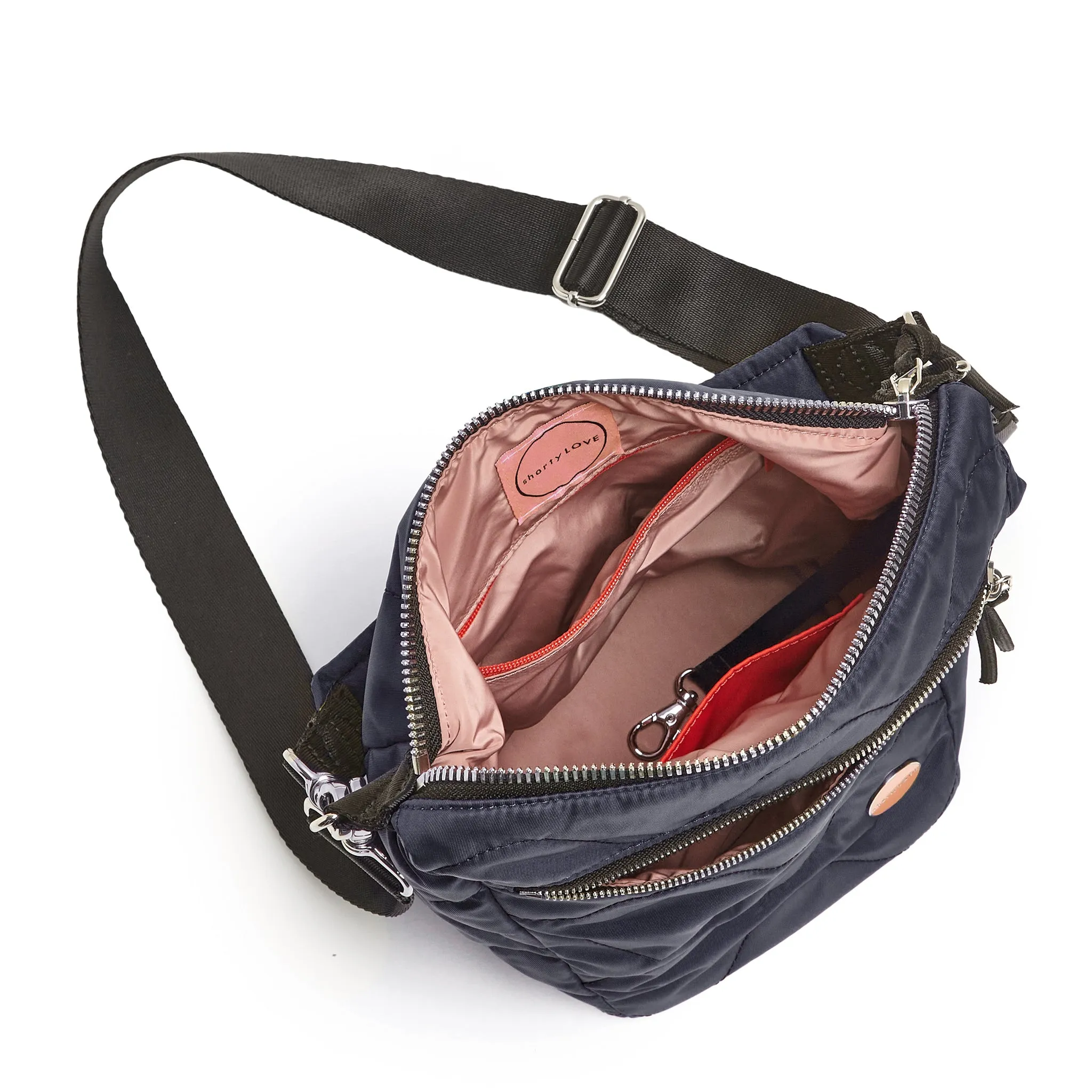 marcel - quilted crossbody bucket bag