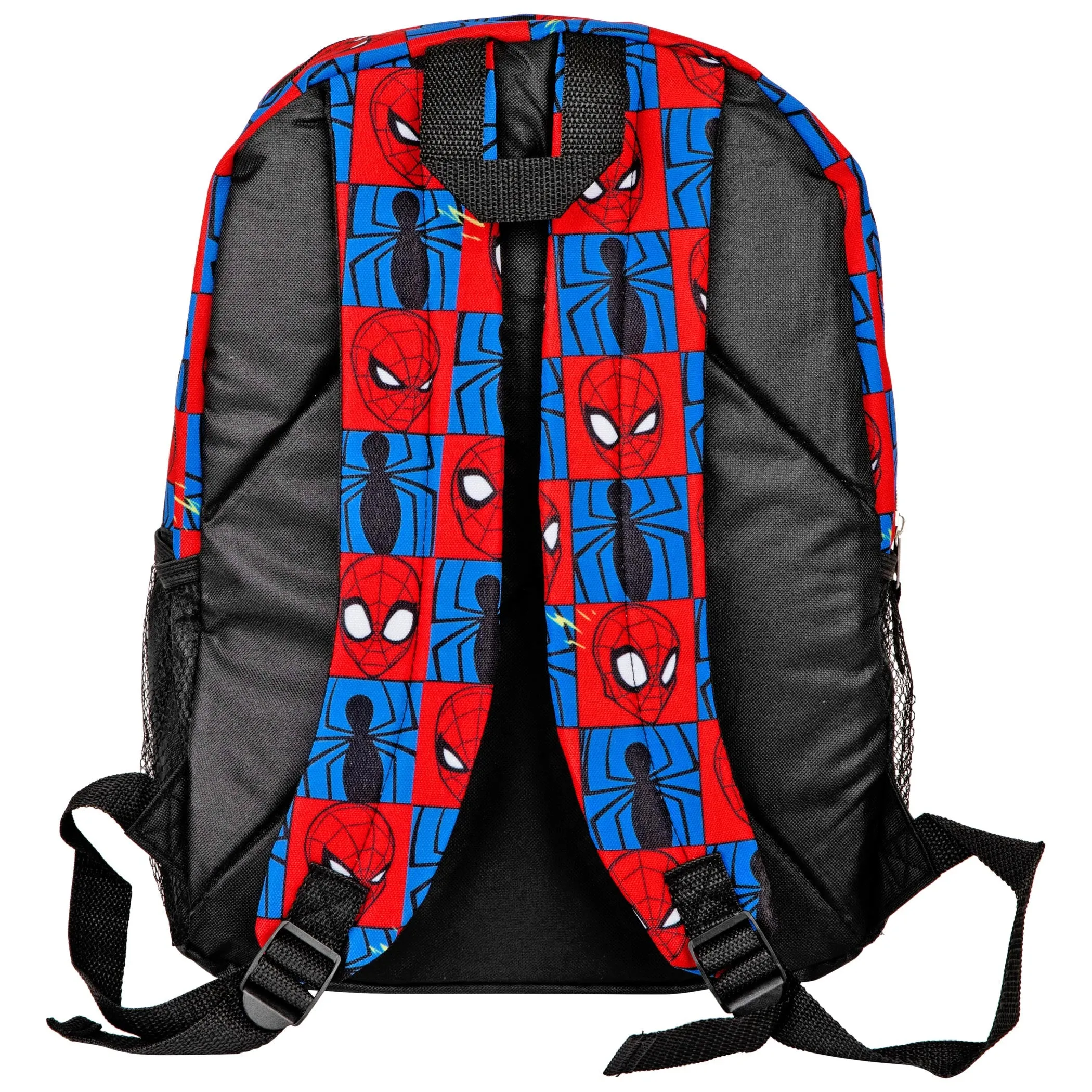 Marvel Comics Spider-Man Character Costume & Face 16" Padded Backpack