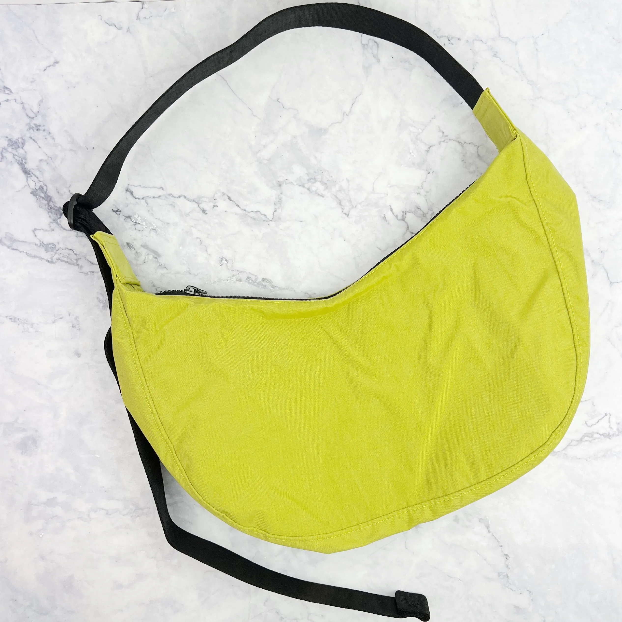 Medium Nylon Crescent Bag