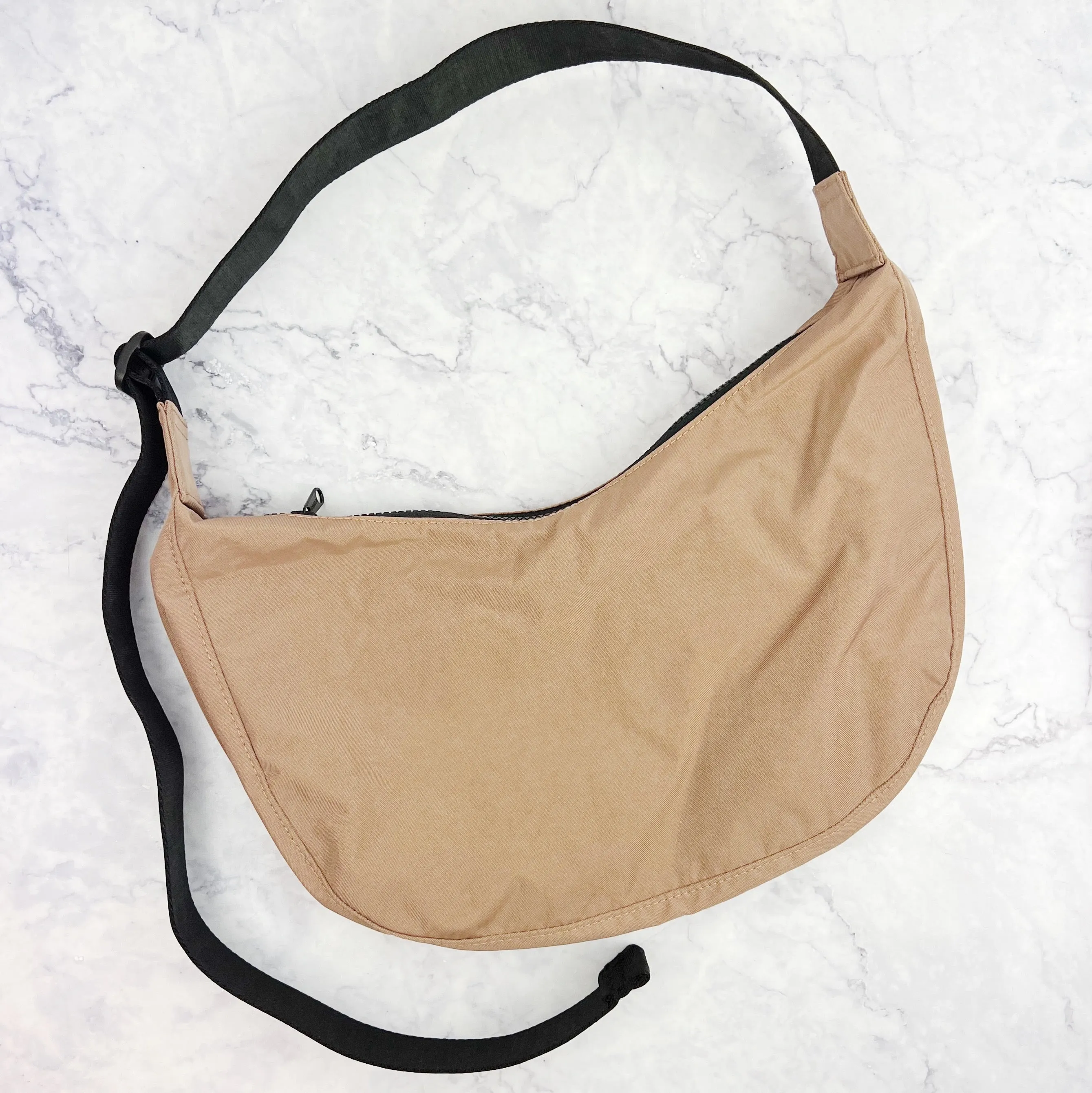 Medium Nylon Crescent Bag