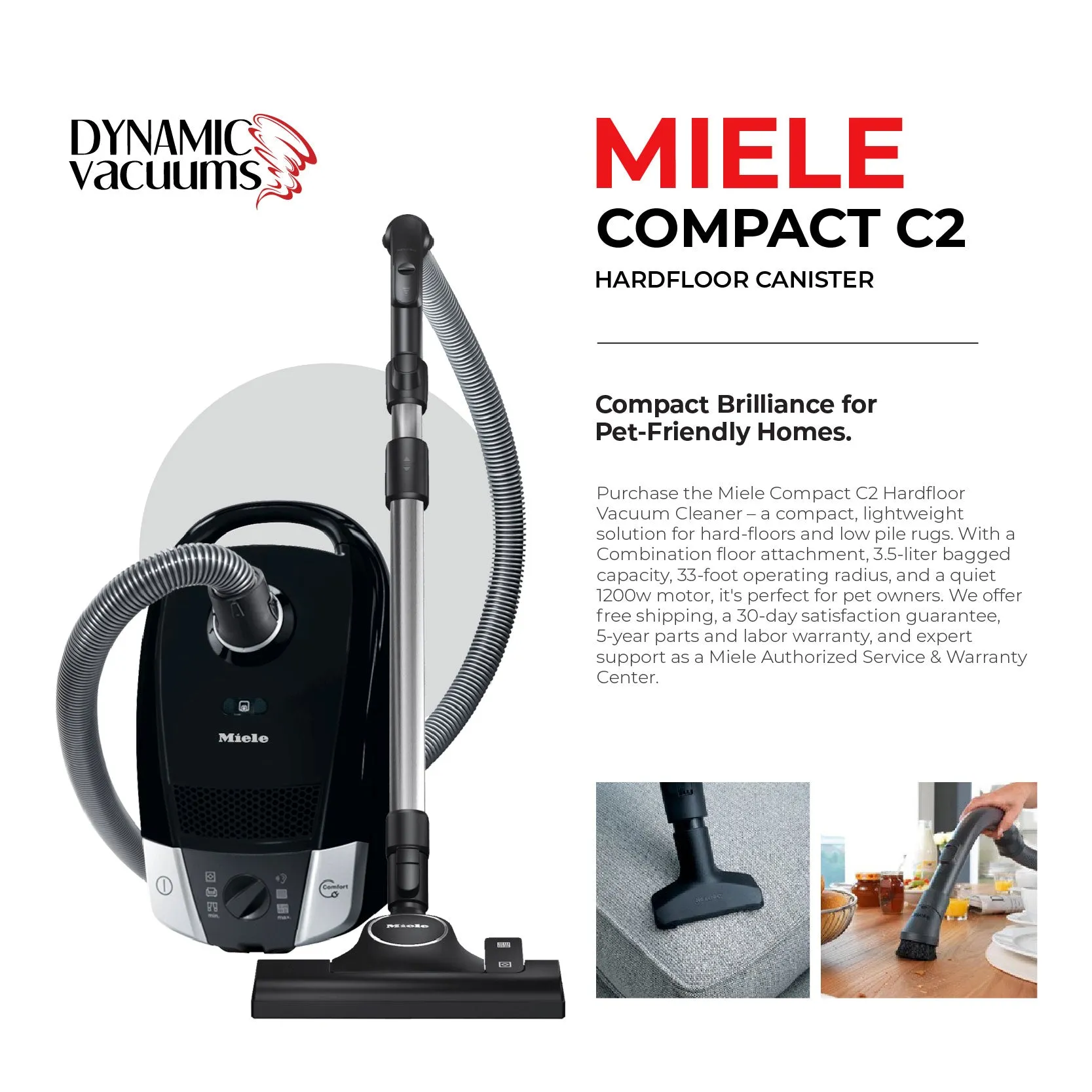 Miele Compact C2 Hardfloor Canister