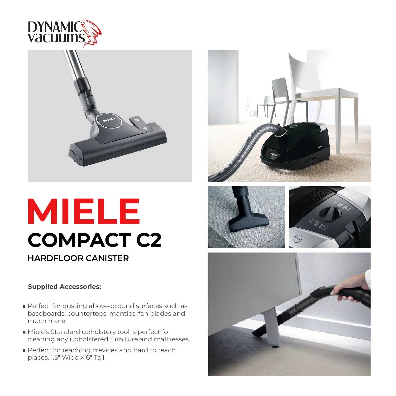 Miele Compact C2 Hardfloor Canister