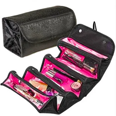 NEW arrival cosmetic bag fashion women makeup bag hanging toiletries travel kit jewelry organizer