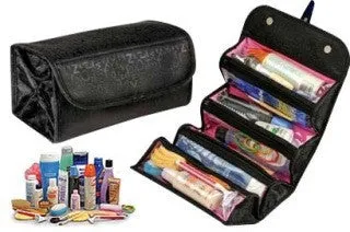 NEW arrival cosmetic bag fashion women makeup bag hanging toiletries travel kit jewelry organizer