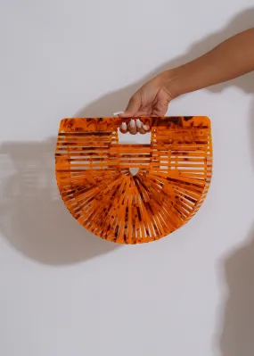 New Lover Tye Die Handbag Orange