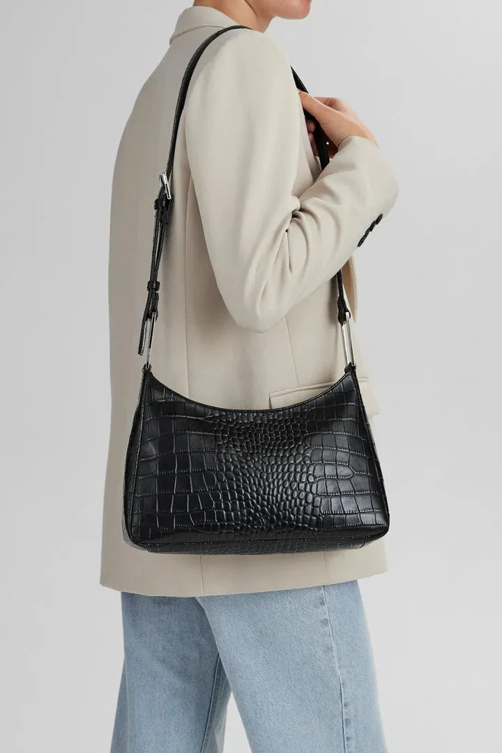 Nuria Crossbody Croc Bag